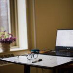 study, school, college, nature, nyc, apartment, glasses, plants, laptop