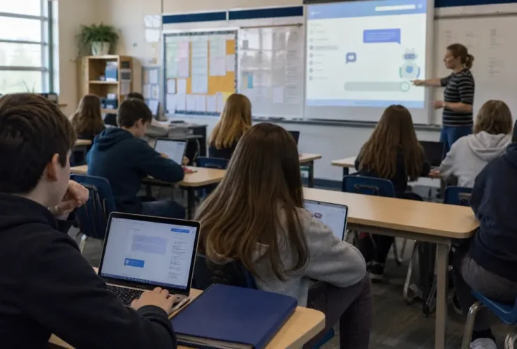 alfabetização em inteligência artificial nas escolas