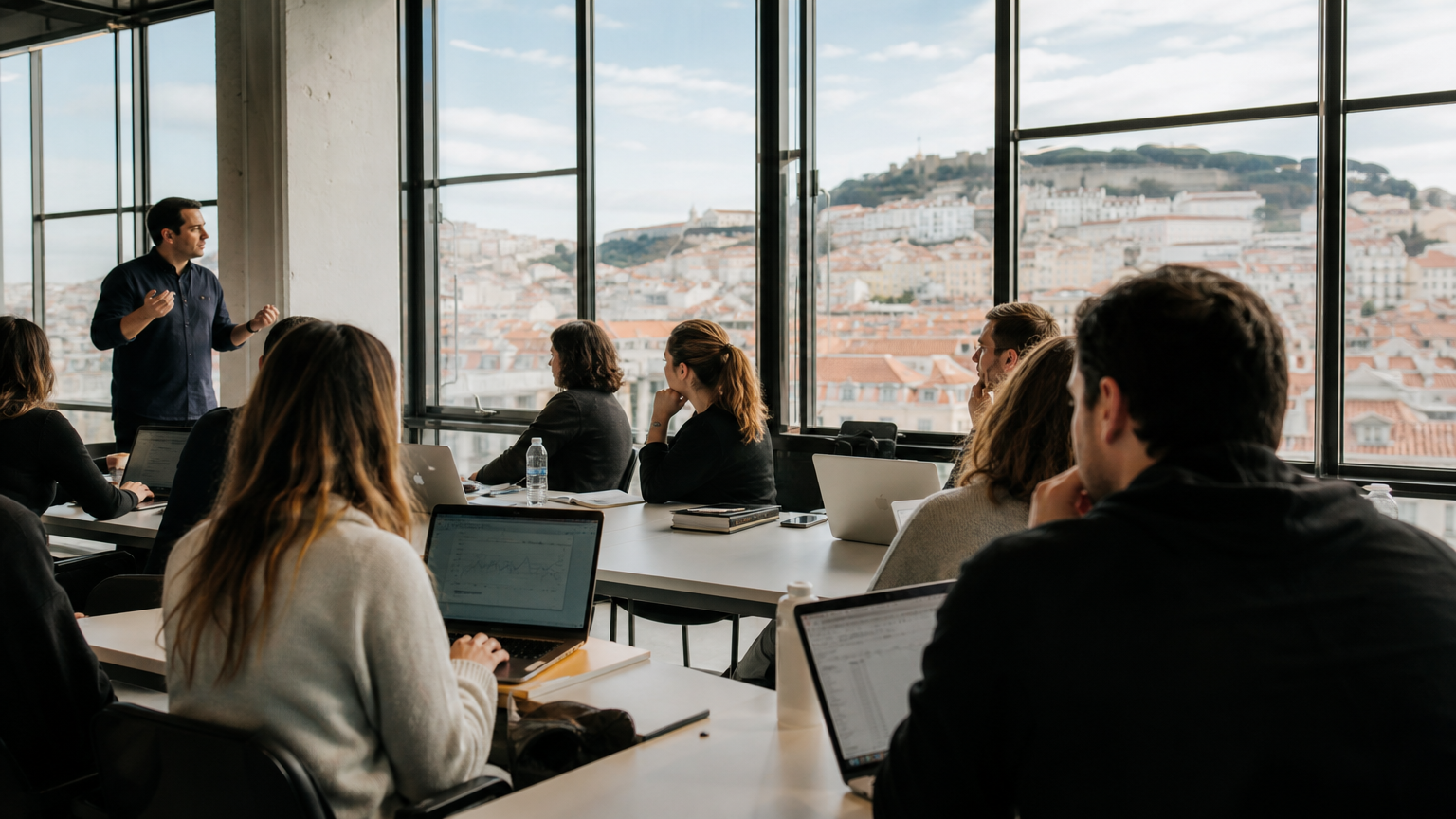 bolsa de até 100% curso IA e gestão em Lisboa