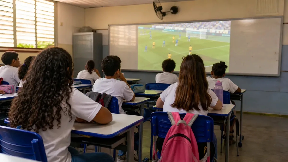 calendário escolar 2027 Copa do Mundo Feminina
