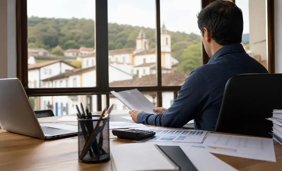 concurso público em Tiradentes MG Controlador Tesoureiro