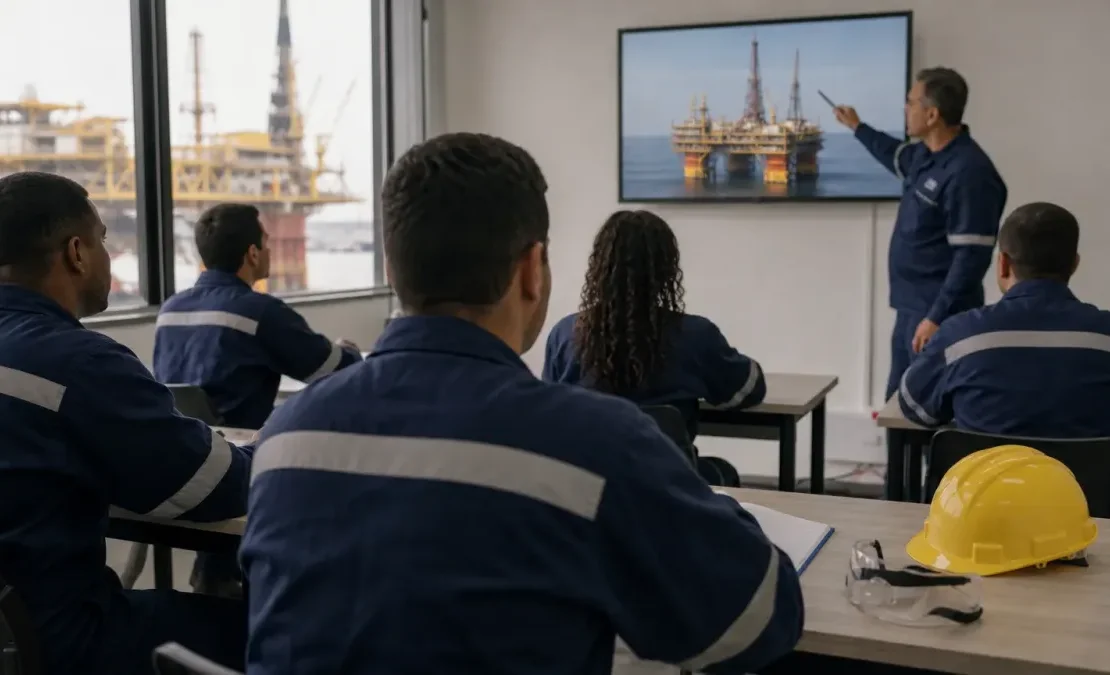 curso gratuito Auxiliar de Plataforma 60 vagas RJ