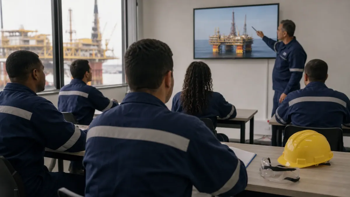 curso gratuito Auxiliar de Plataforma 60 vagas RJ