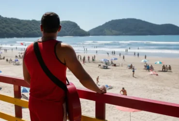 curso gratuito Bertioga Guarda-Vidas 20 vagas