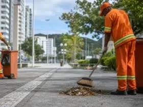 curso gratuito COMCAP Florianópolis Gari Motorista 300 vagas
