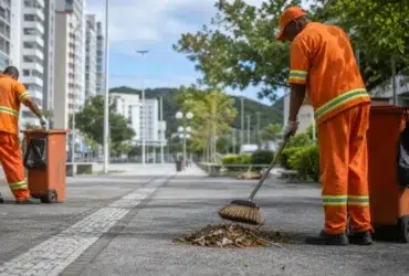 curso gratuito COMCAP Florianópolis Gari Motorista 300 vagas