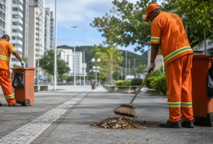 curso gratuito COMCAP Florianópolis Gari Motorista 300 vagas
