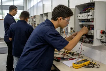 curso gratuito de Eletricista Industrial no IFPE