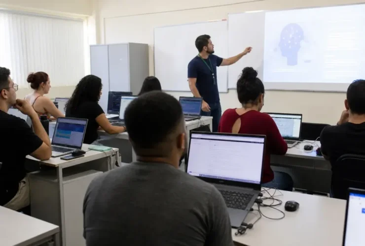curso gratuito de inteligência artificial IFG bolsa de R$ 800