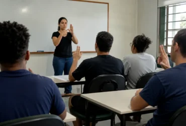 curso gratuito de português para pessoas surdas