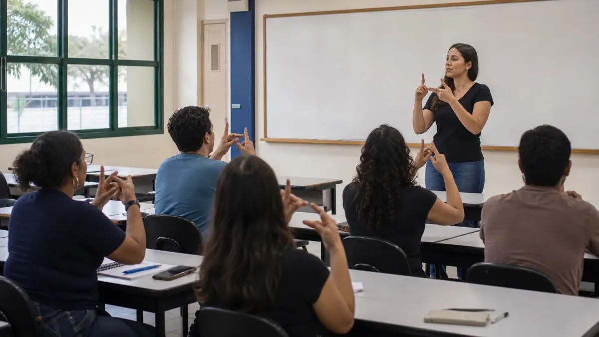 curso gratuito Libras básico Colégio Pedro II