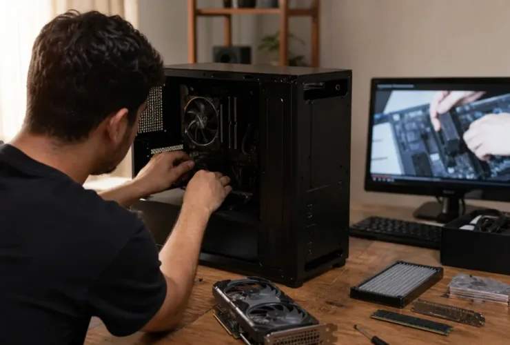 curso gratuito montagem de PCs Kingston Maker online