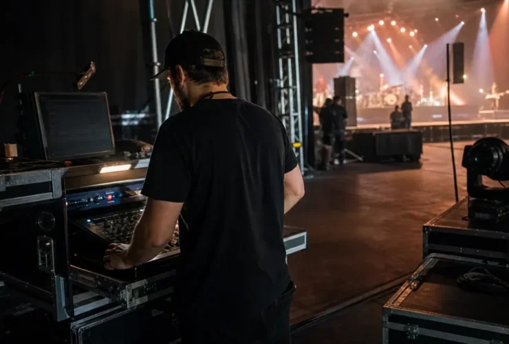 curso gratuito online Roadie Direção Técnica de Palco