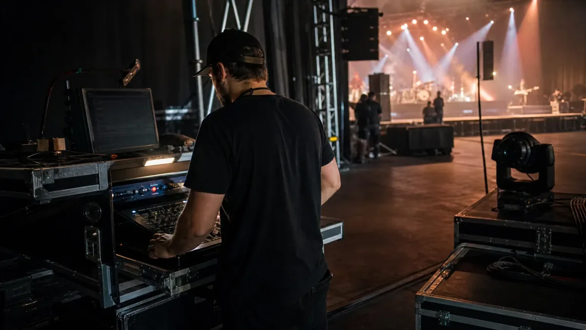 curso gratuito online Roadie Direção Técnica de Palco