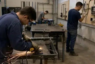 cursos gratuitos BH serralheria e elétrica à noite