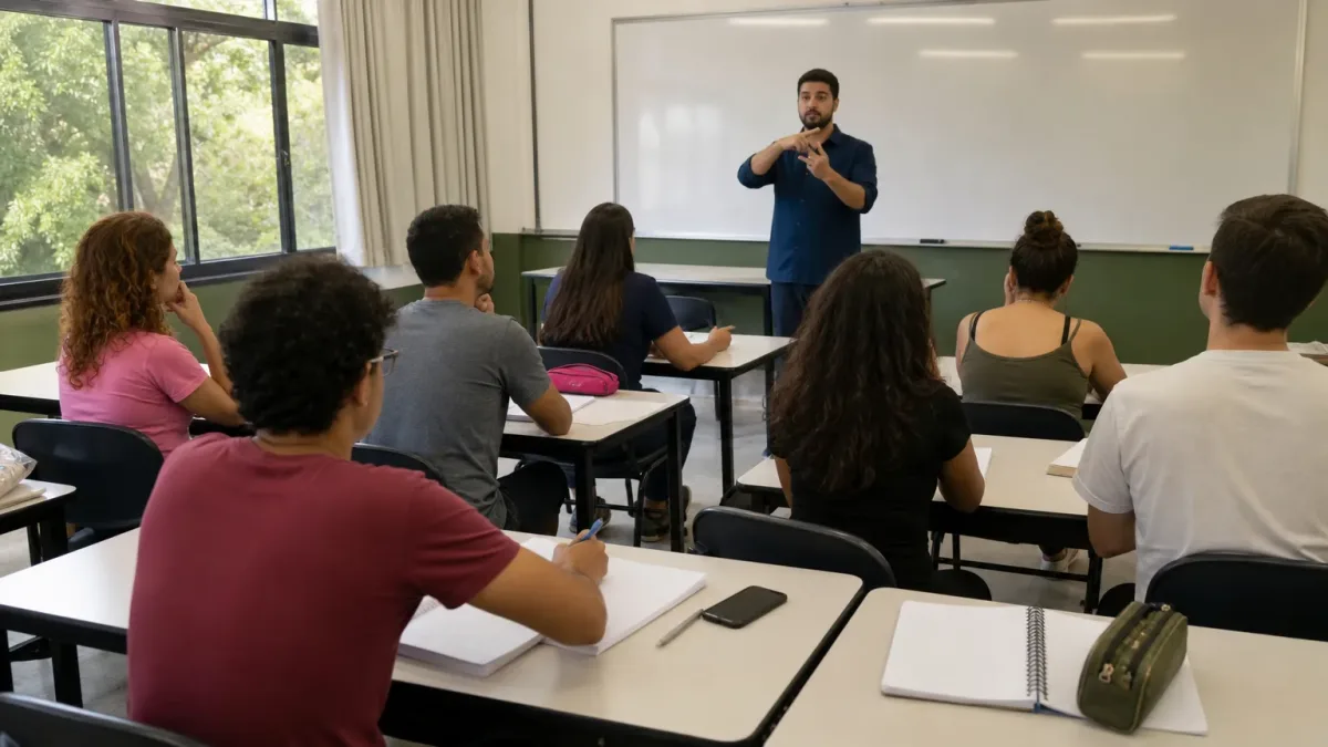 cursos gratuitos IFSC inglês espanhol Libras 2025