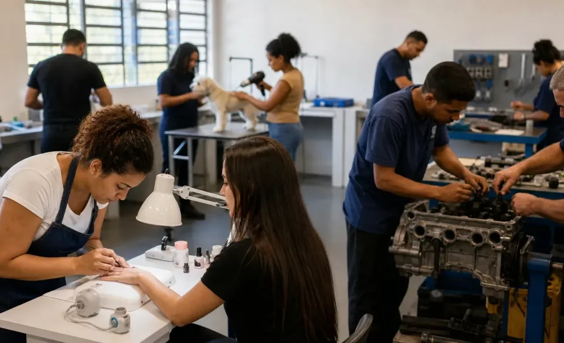 cursos gratuitos São Paulo 14 a 24 de julho
