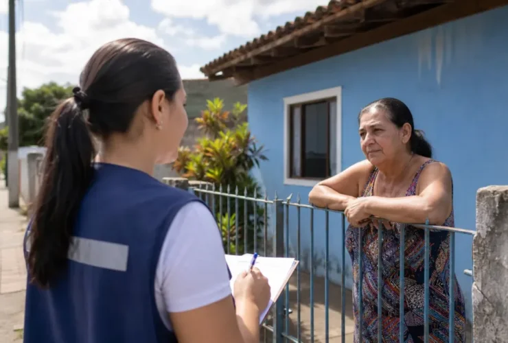 edital gratuito Agente Comunitário de Saúde Brunópolis SC