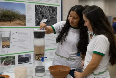 filtro de água com jurema-preta ISEF 2023
