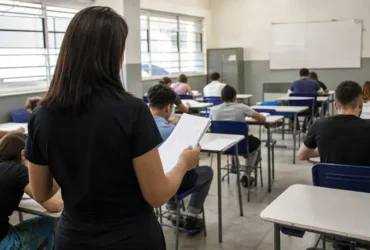 fiscal de prova do Saresp 2026