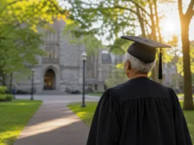 formanda mais velha 75 anos Temple University