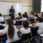 limitar número de alunos por sala educação básica