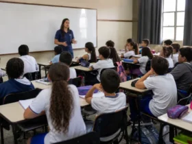 limitar número de alunos por sala educação básica