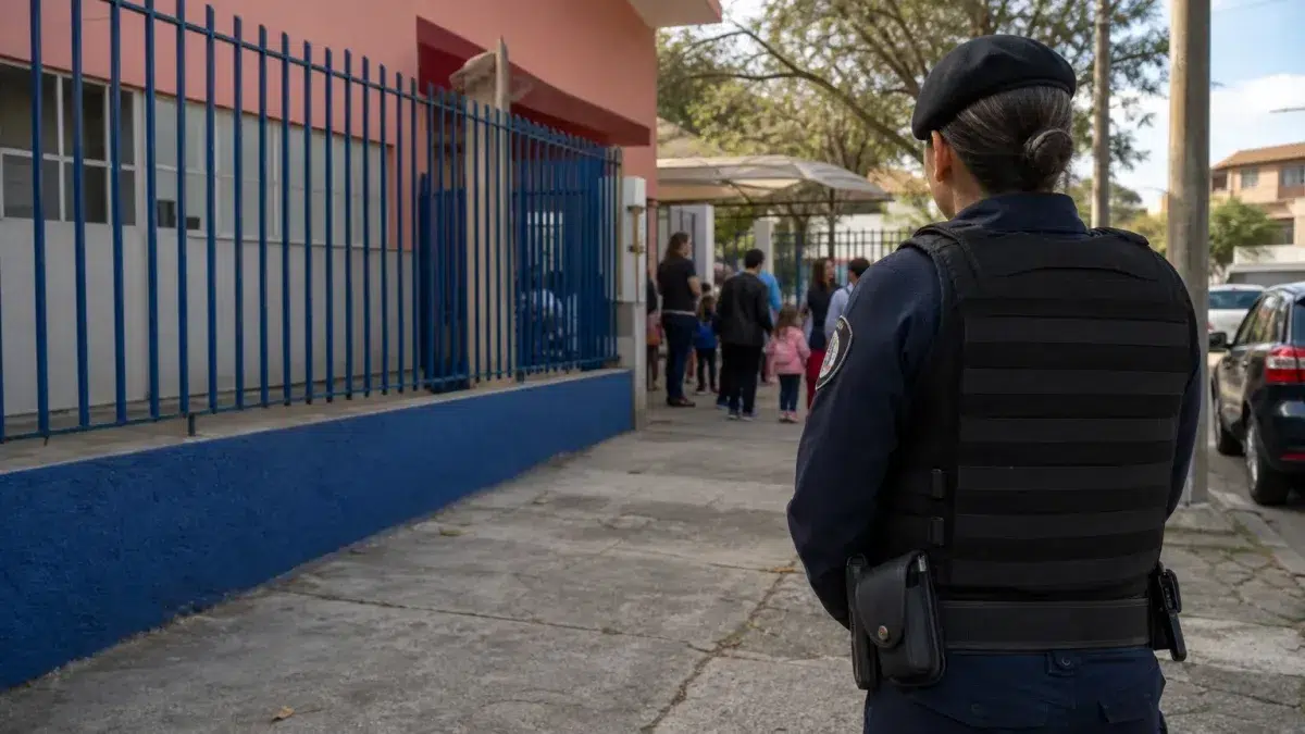 reforço na segurança em escolas e CMEIs Curitiba