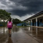 suspensão de aulas São Paulo risco temporais tornado
