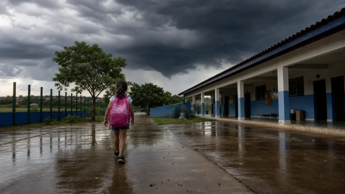 suspensão de aulas São Paulo risco temporais tornado
